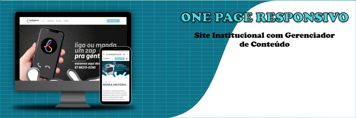 Site Institucional - Gráfica Bodoquena