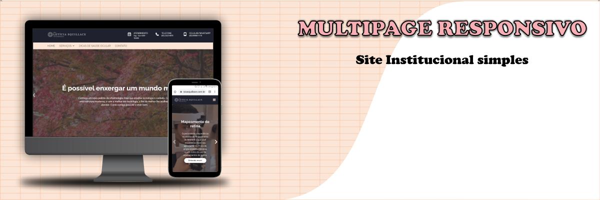 Site Institucional - Leticia Squillace